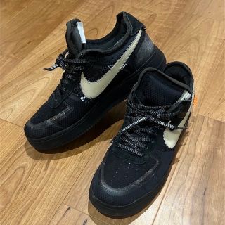 ナイキ(NIKE)のairforce1 Off-White エアフォース1 オフホワイト  (スニーカー)