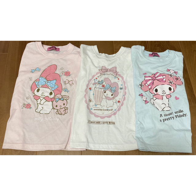 トップス　半袖　女児　120㎝　マイメロディー キッズ/ベビー/マタニティのキッズ服女の子用(90cm~)(Tシャツ/カットソー)の商品写真