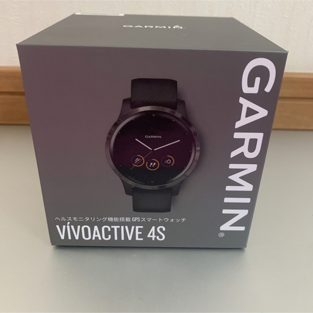❤️【国内正規販売店】❤️ GARMINスポーツウォッチVIVOACTIVE4S