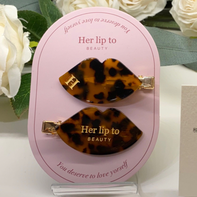 ハーリップトゥ ノベルティ ヘアピン Her lip to BEAUTY | フリマアプリ ラクマ