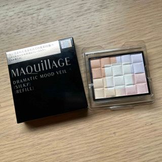 マキアージュ(MAQuillAGE)の資生堂 マキアージュ ドラマティックムードヴェール シルキー レフィル(8g)(フェイスパウダー)