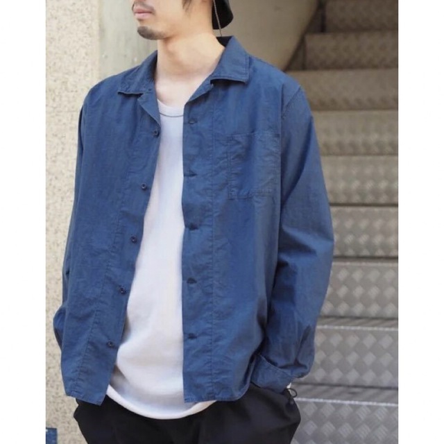 nonnative(ノンネイティブ)のnonnative BOWLER SHIRT COTTON TYPEWRITER メンズのトップス(シャツ)の商品写真