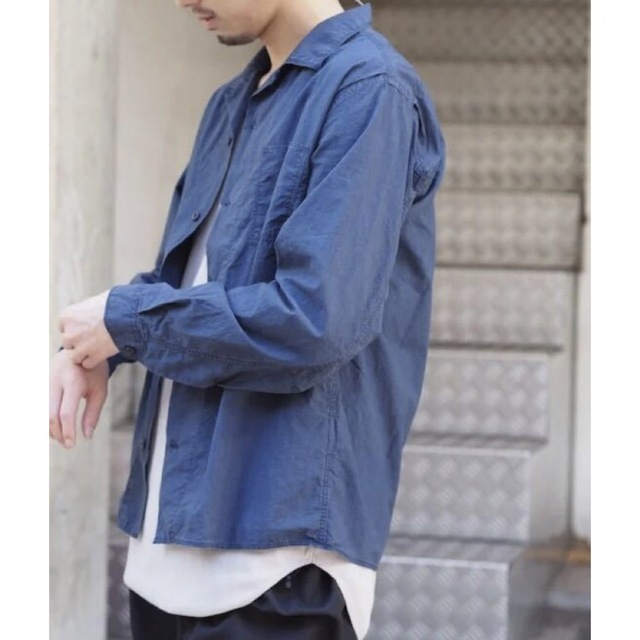 nonnative(ノンネイティブ)のnonnative BOWLER SHIRT COTTON TYPEWRITER メンズのトップス(シャツ)の商品写真