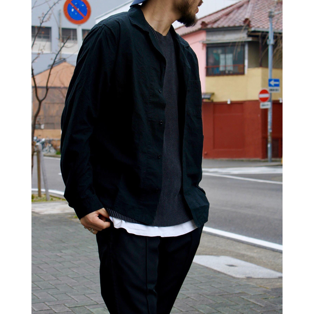 nonnative(ノンネイティブ)のnonnative BOWLER SHIRT COTTON TYPEWRITER メンズのトップス(シャツ)の商品写真