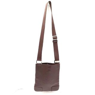 ロエベ(LOEWE)のロエベ ショルダーバッグ美品  - レザー(ショルダーバッグ)