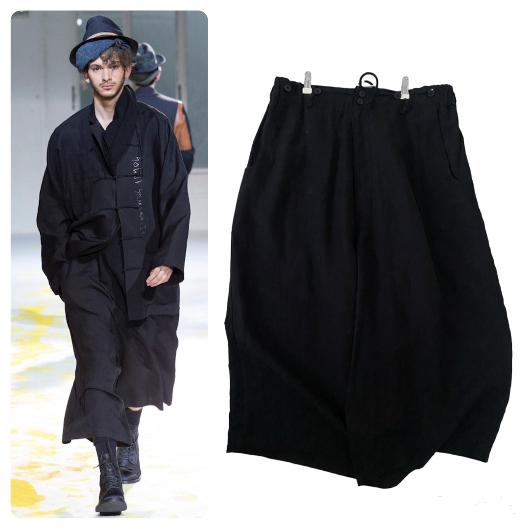 ヨウジヤマモトオム 2015SS クリップパンツ yohji yamamotoパンツ