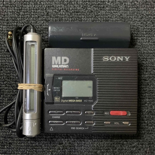 SONY MDウォークマン WALKMAN ソニー MDプレーヤー MZ-R90スマホ/家電/カメラ