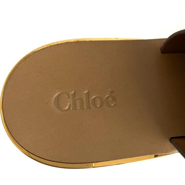 Chloe - クロエ ミュール 37 レディース - ベージュの通販 by ブラン
