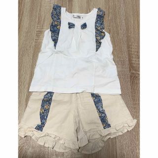 ベベ(BeBe)の美品⭐︎BeBe セットアップ(Tシャツ/カットソー)