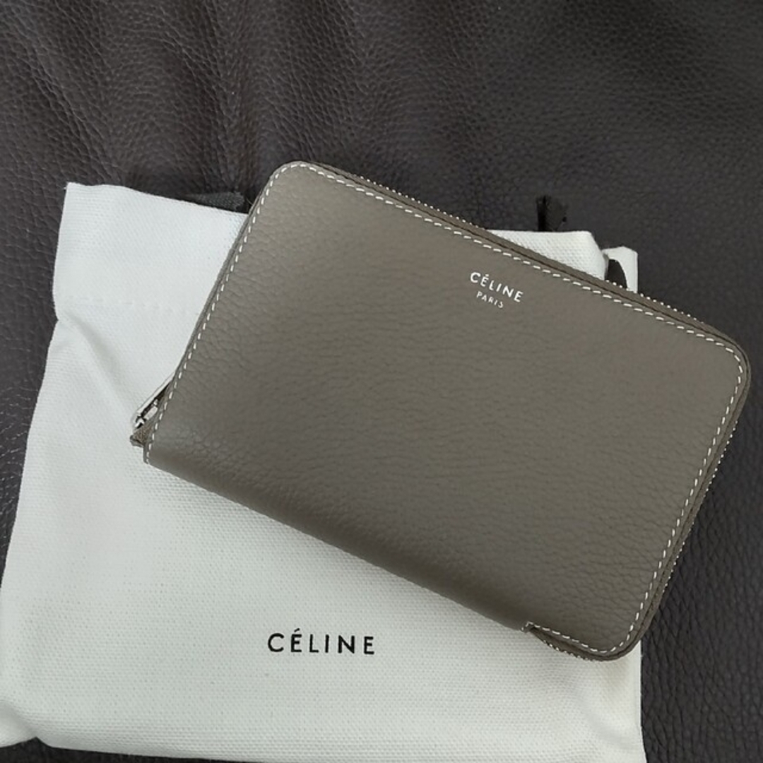 celine - 【お値下げ】セリーヌ(旧ロゴ) ミディアムジップ スリ 財布の