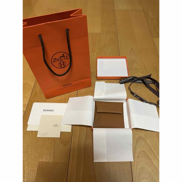 新品HERMES エルメス バスティア ゴールド コインケース 【ご予約品