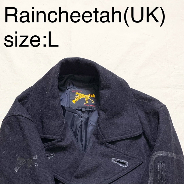 Raincheetah(UK)ビンテージウールピーコート メンズのジャケット/アウター(ピーコート)の商品写真