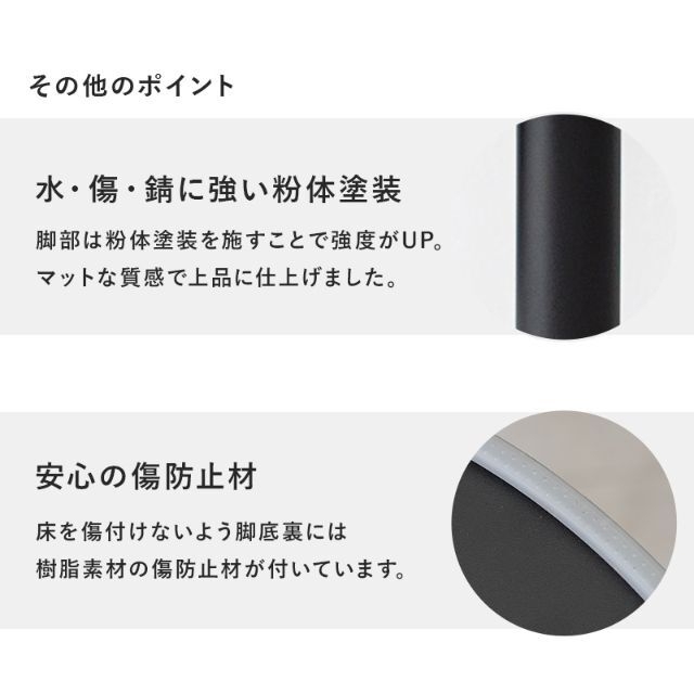 テーブル カフェテーブル サイドテーブル 大理石調 ホワイト 白 簡易組立