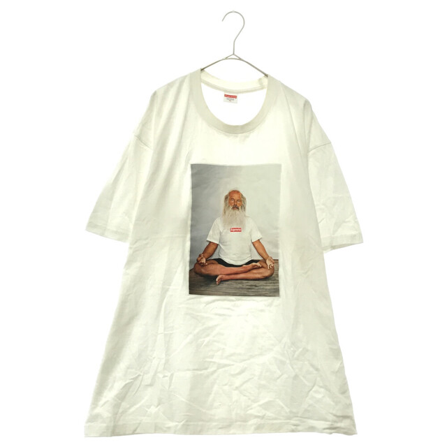 SUPREME シュプリーム 21AW Rick Rubin Tee リックルービン フォトプリントクルーネックカットソー 半袖Tシャツ ホワイト