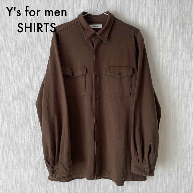 Y's(ワイズ)のY's for men SHIRT ワークシャツ　カーキ メンズのトップス(シャツ)の商品写真