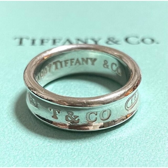 old tiffany 1837 ナローリング ミディアム 14号-