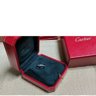 カルティエ(Cartier)の☆プリンくん専用☆カルティエ  ワンポイントダイヤリング(リング(指輪))