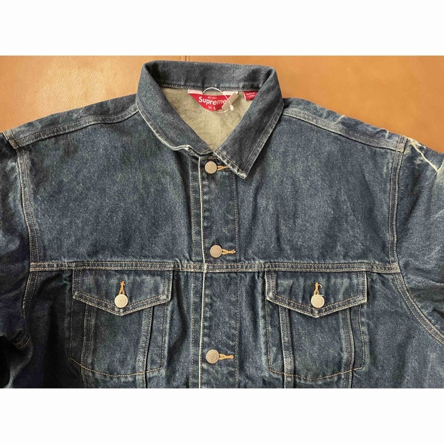 Supreme Shibori Denim Trucker Jacket 1