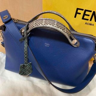 くままさま専用✨フェンディ FENDI ミニ バイザウェイ ネイビー ✨