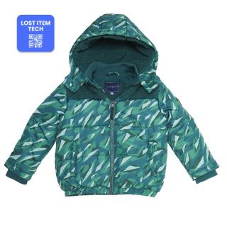 ANDY & EVAN KIDS  BUBBLE  COAT  コート　ダウン緑(コート)