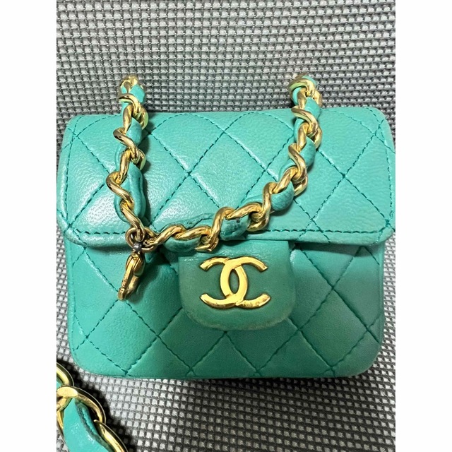 CHANEL - シャネル ココマーク ミニマトラッセ付き チェーンベルト