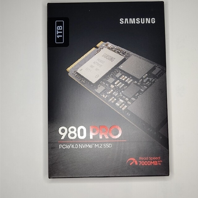 PCパーツSAMSUNG M.2 SSD 1TB 980 PRO