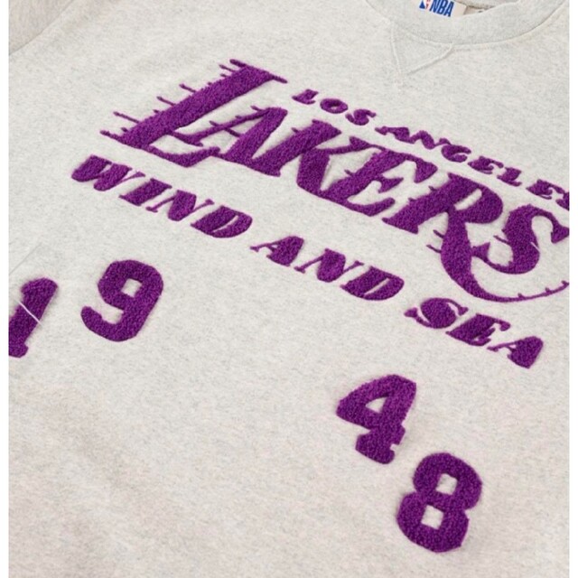WIND AND SEA - 【L】Wind and Sea x NBA LAKERS Crew Neckの通販 by