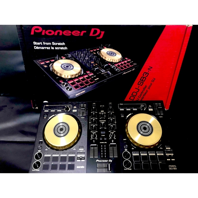 日本未入荷 DDJ SB3 ゴールド Pioneer DJコントローラー