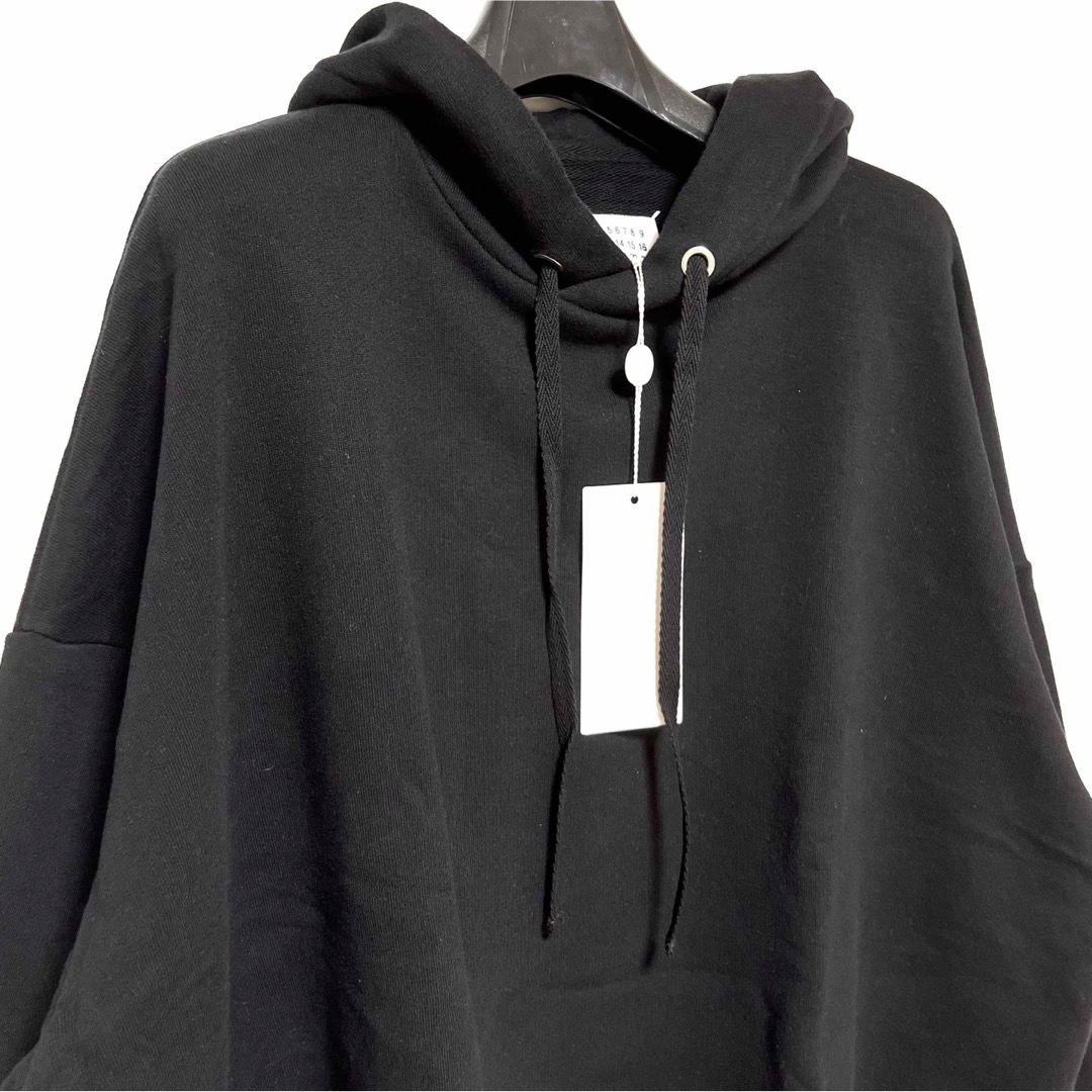 新品未使用 Maison Margiela オーバーサイズエイズパーカー BLK