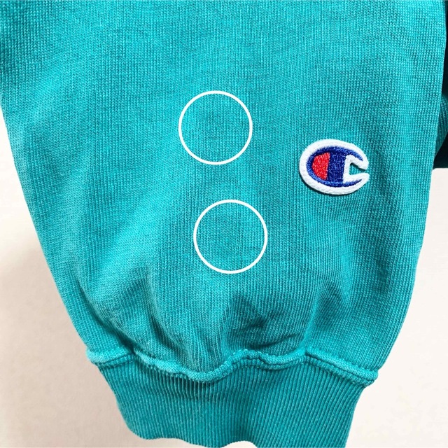 Champion(チャンピオン)のチャンピオン リバースウィーブ ロンT メンズM 刺繍ロゴ センターロゴ メンズのトップス(Tシャツ/カットソー(七分/長袖))の商品写真