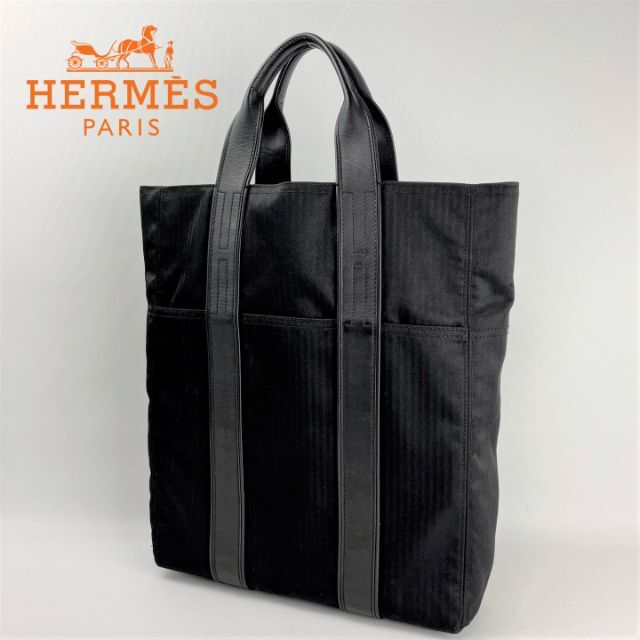 ■HERMES エルメス■アカプルコ カバスMM トート トワルシェブロントワルシェブロンレザー仕様