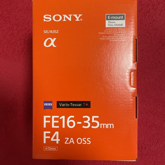 SONY - SONY レンズ T*FE16-35F4ZA OSSの通販 by せっちゃん