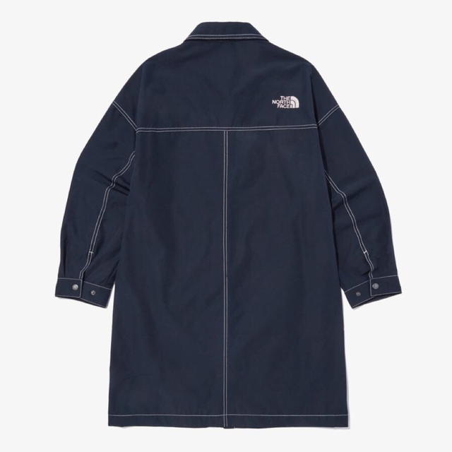 THE NORTH FACE(ザノースフェイス)の万能☆ノースフェイス　ロングシャケット　海外限定　スプリングコート　ワンピ レディースのジャケット/アウター(トレンチコート)の商品写真