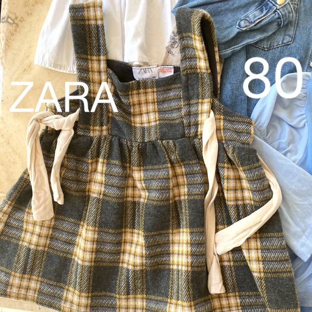 ZARA KIDS(ザラキッズ)のZARA baby kids H&M トップス　ワンピース　シャツ　ブラウス キッズ/ベビー/マタニティのベビー服(~85cm)(ワンピース)の商品写真