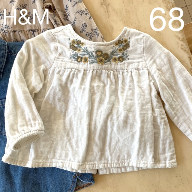 ZARA KIDS(ザラキッズ)のZARA baby kids H&M トップス　ワンピース　シャツ　ブラウス キッズ/ベビー/マタニティのベビー服(~85cm)(ワンピース)の商品写真