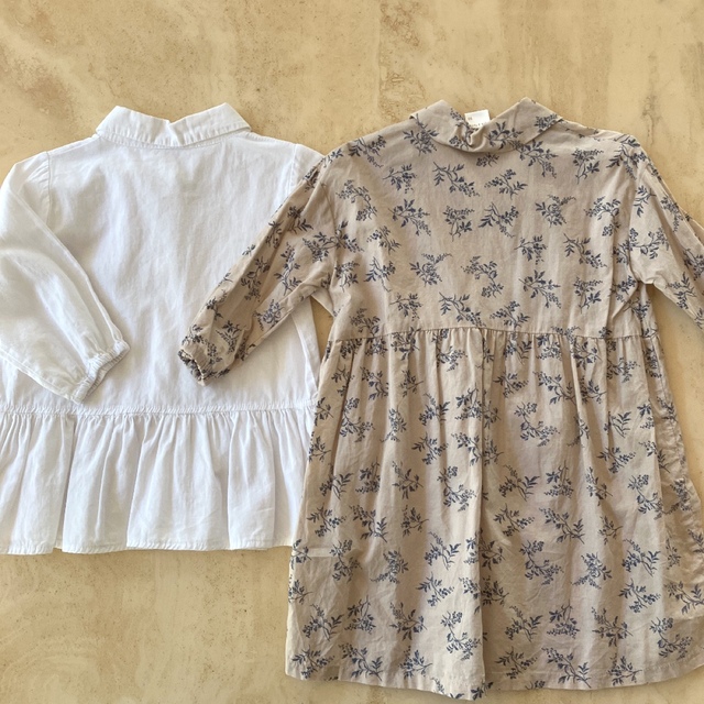 ZARA KIDS(ザラキッズ)のZARA baby kids H&M トップス　ワンピース　シャツ　ブラウス キッズ/ベビー/マタニティのベビー服(~85cm)(ワンピース)の商品写真