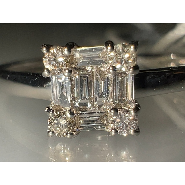 「特価」PTダイヤモンドリング　0.15ct  KS138195 2