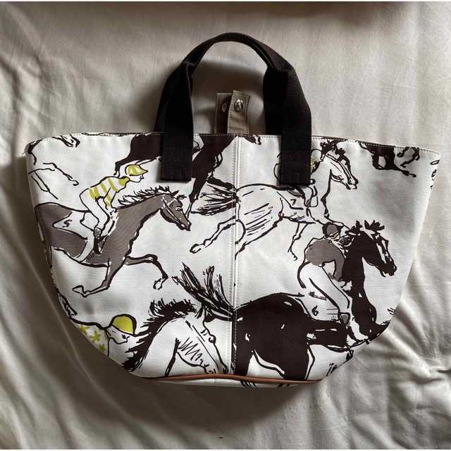 完売】 Hermes - 美品 エルメス パニエドプラージュ 馬柄 トートバッグ