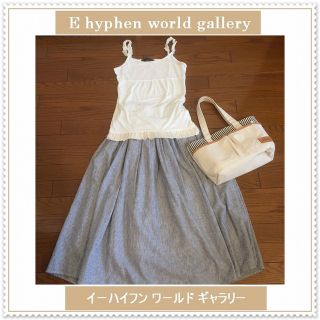 イーハイフンワールドギャラリー(E hyphen world gallery)のお値下げ♡イーハイフンワールドギャラリー♡フリル キャミソール(キャミソール)