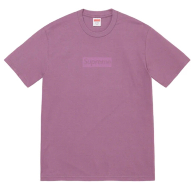 Supreme Tonal Box Logo Tee "Dusty Purple