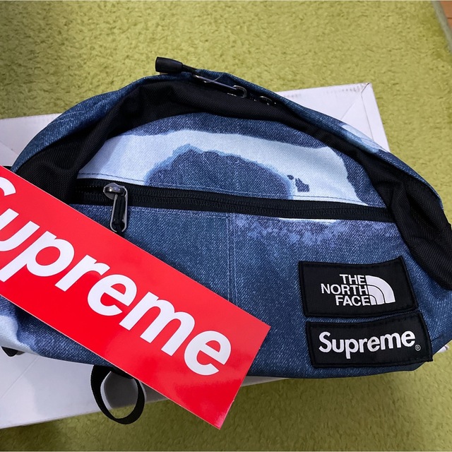 Supreme(シュプリーム)のsupreme North Face Denim ウエストバッグ メンズのバッグ(ウエストポーチ)の商品写真
