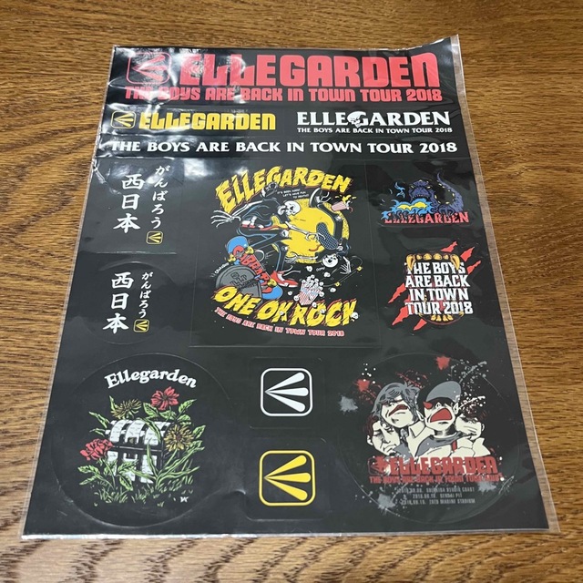 ELLEGARDEN ステッカー エンタメ/ホビーのタレントグッズ(ミュージシャン)の商品写真