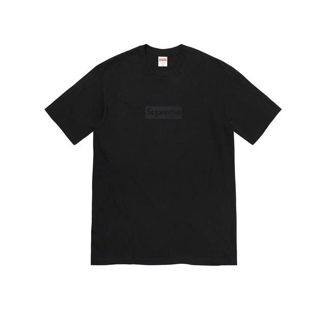 即日発送　Supreme Tonal Box Logo Tee Black XL