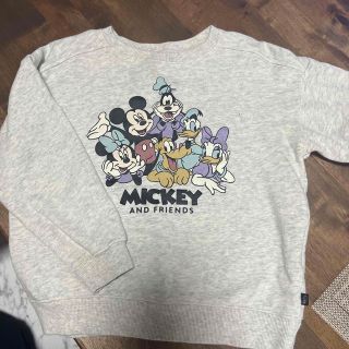 ディズニー(Disney)のキッズ ミッキー トレーナー(Tシャツ/カットソー)