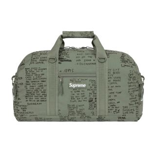 シュプリーム(Supreme)のsupreme field duffle bag olive gonz(ドラムバッグ)