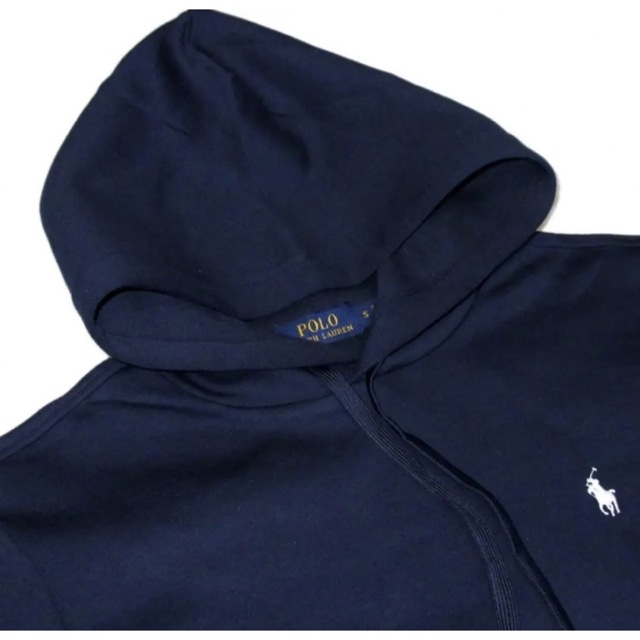 POLO RALPH LAUREN(ポロラルフローレン)のポロラルフローレンパーカーネイビー　メンズ スウェット　XLサイズ メンズのトップス(パーカー)の商品写真