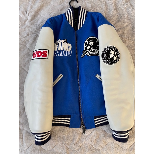 HYSTERIC GLAMOUR X WDS VARSITY JACKET L - スタジャン