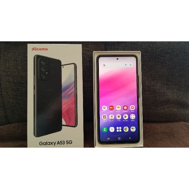 docomo Galaxy A53 5G 128GB ブラック