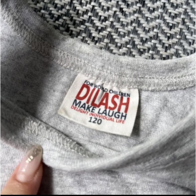 DILASH◆デニムポケットタンクトップ キッズ/ベビー/マタニティのキッズ服女の子用(90cm~)(Tシャツ/カットソー)の商品写真