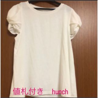 ハンチ(HUNCH)のトップス　hunch(カットソー(半袖/袖なし))